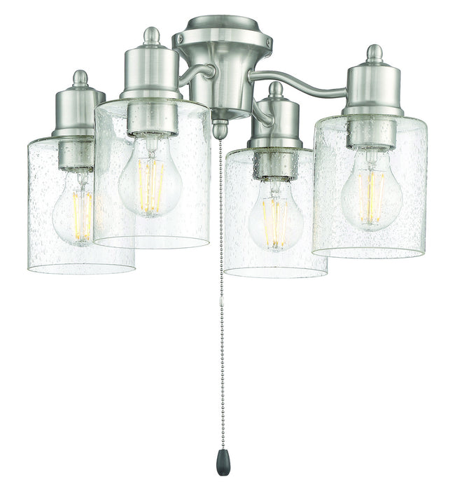 LK403107-BNK-LED - 4 Light Universal Energy Star Light Kit in Brushed Polished Nickel