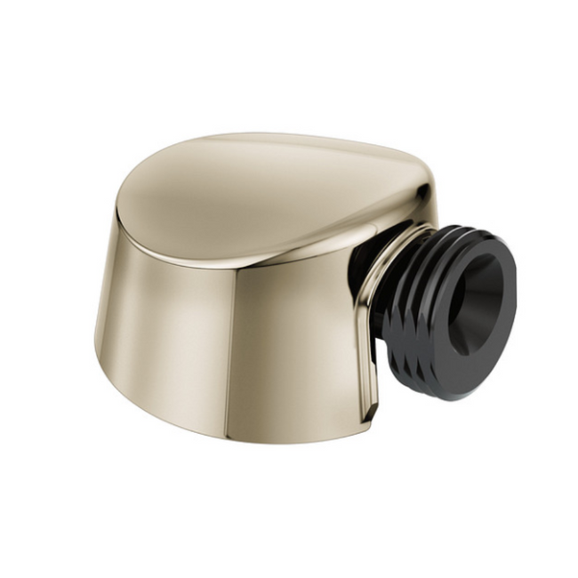 A725NL - Moen Circular Drop Ell for Handheld Showerhead (2.4"L x 1.7"W x 2.5"H) - Brushed Nickel