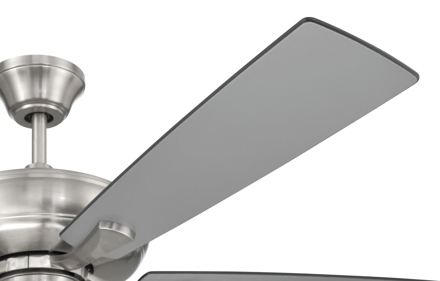 ECF104BNK5-BNGW - Eos Clear 4 Light 52" 5 Blade Ceiling Fan with Light Kit - Brushed Nickel