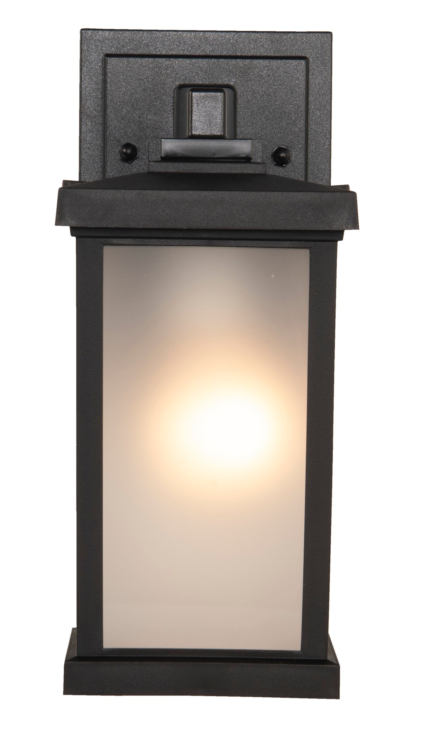 ZA2404-TB - Resilience Lanterns 1 Light 11.38" High Outdoor Wall Lantern - Textured Black
