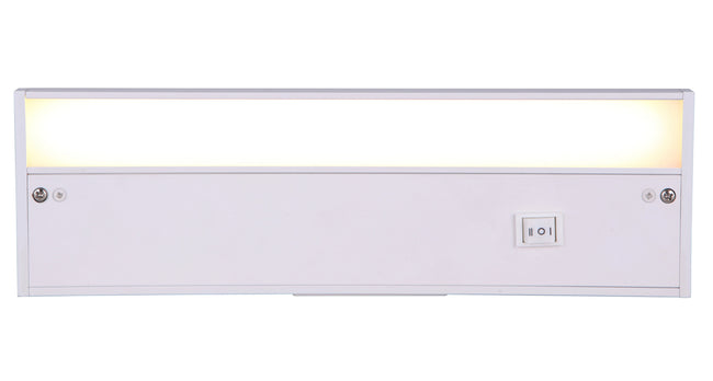 CUC1012-W-LED - Undercabinet Light Bars 1 Light 3.63" Wide Under Cabinet Light Bar - White