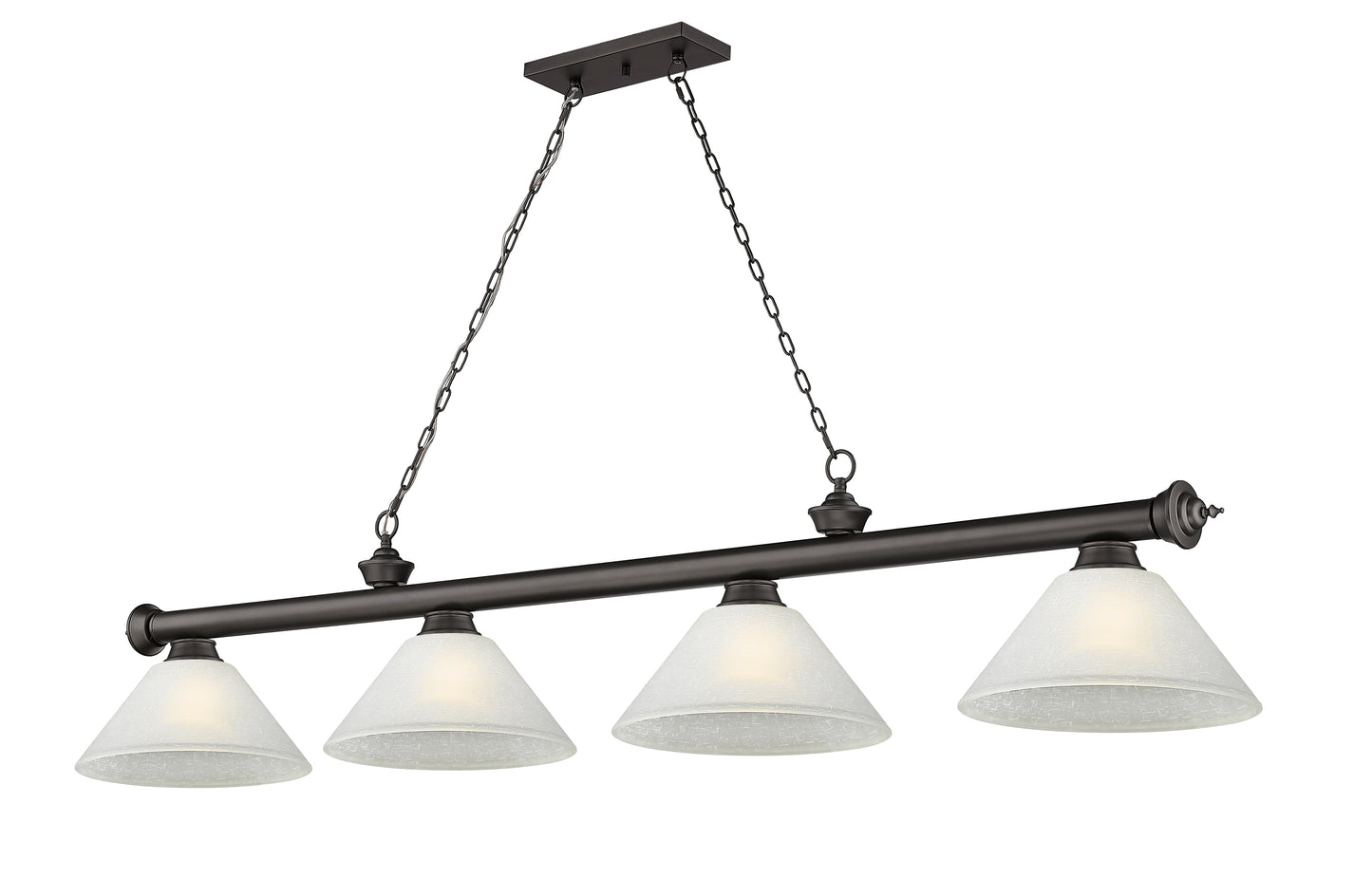 2306-4BRZ-AWL14 - Cordon 4 Light 81" Billiard - Bronze
