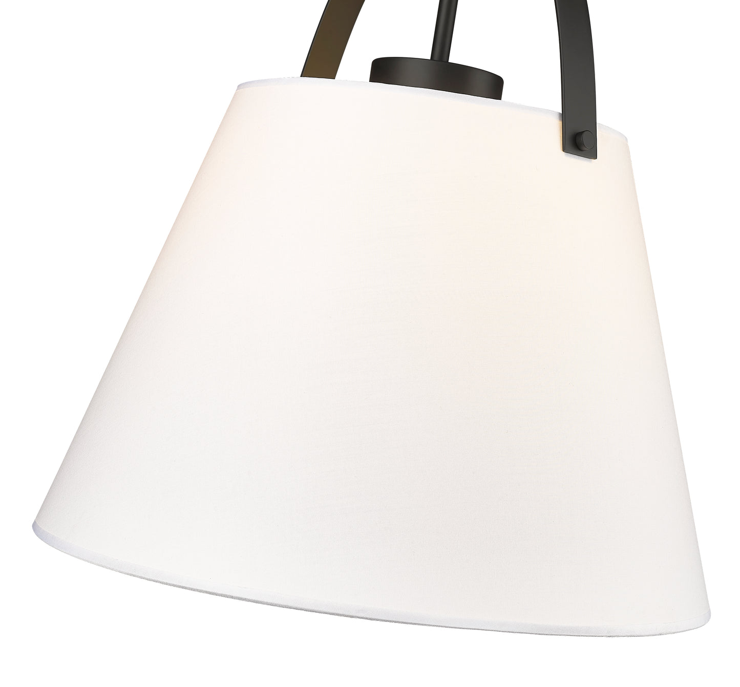 743P18-MB - Z-Studio 1 Light 18" Pendant - Matte Black