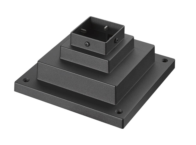 LSQPM-BK - Pier Mounts Outdoor Pier Mount 4" - Sand Black