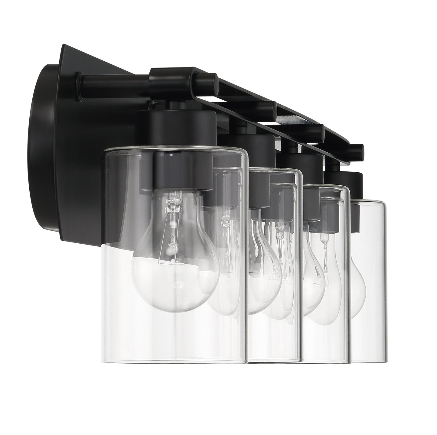 17631FB4 - Hendrix 4 Light 31" Wide Vanity Light - Flat Black