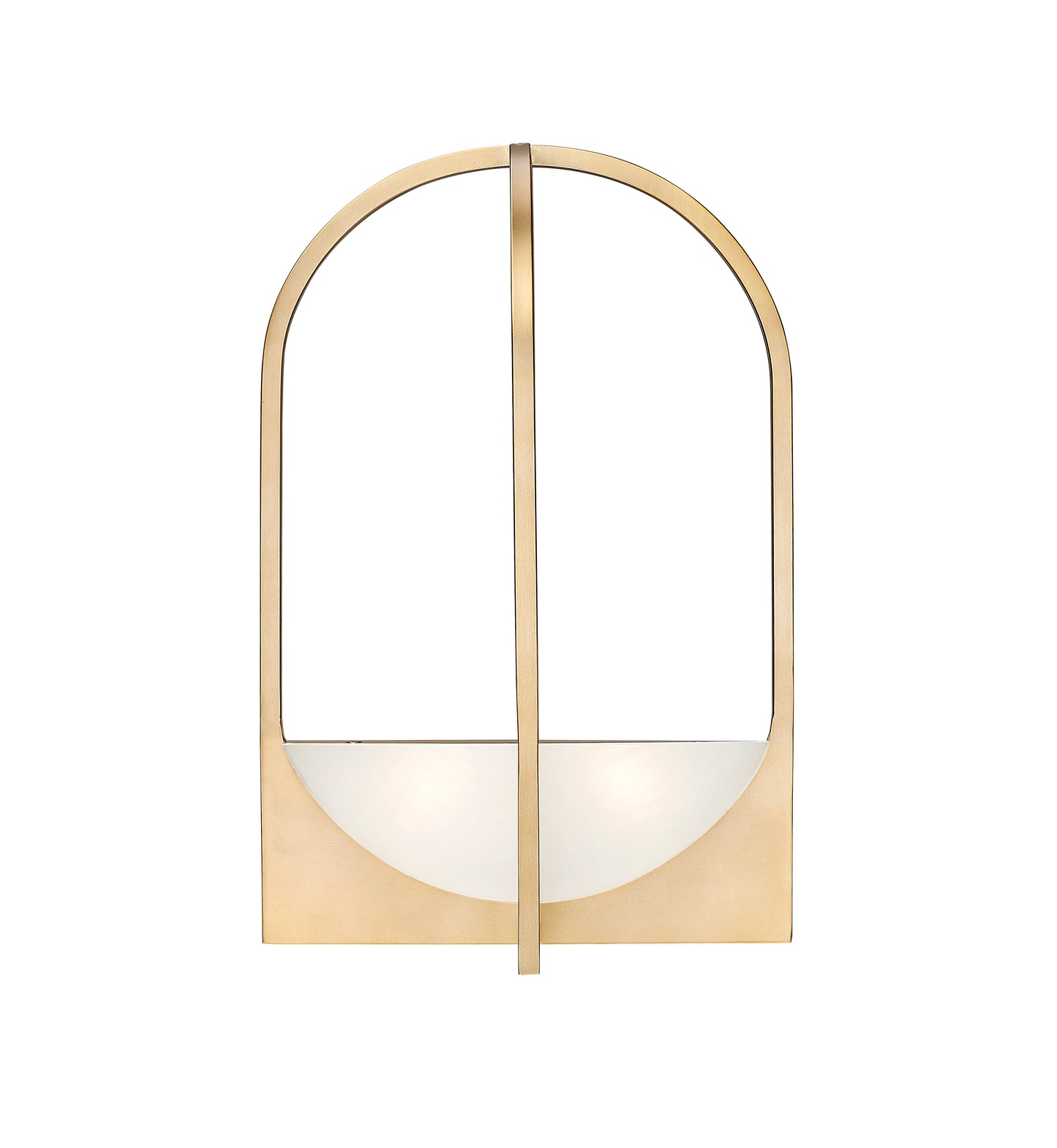 1947-2S-MGLD - Devon 2 Light Wall 18" Sconce - Modern Gold