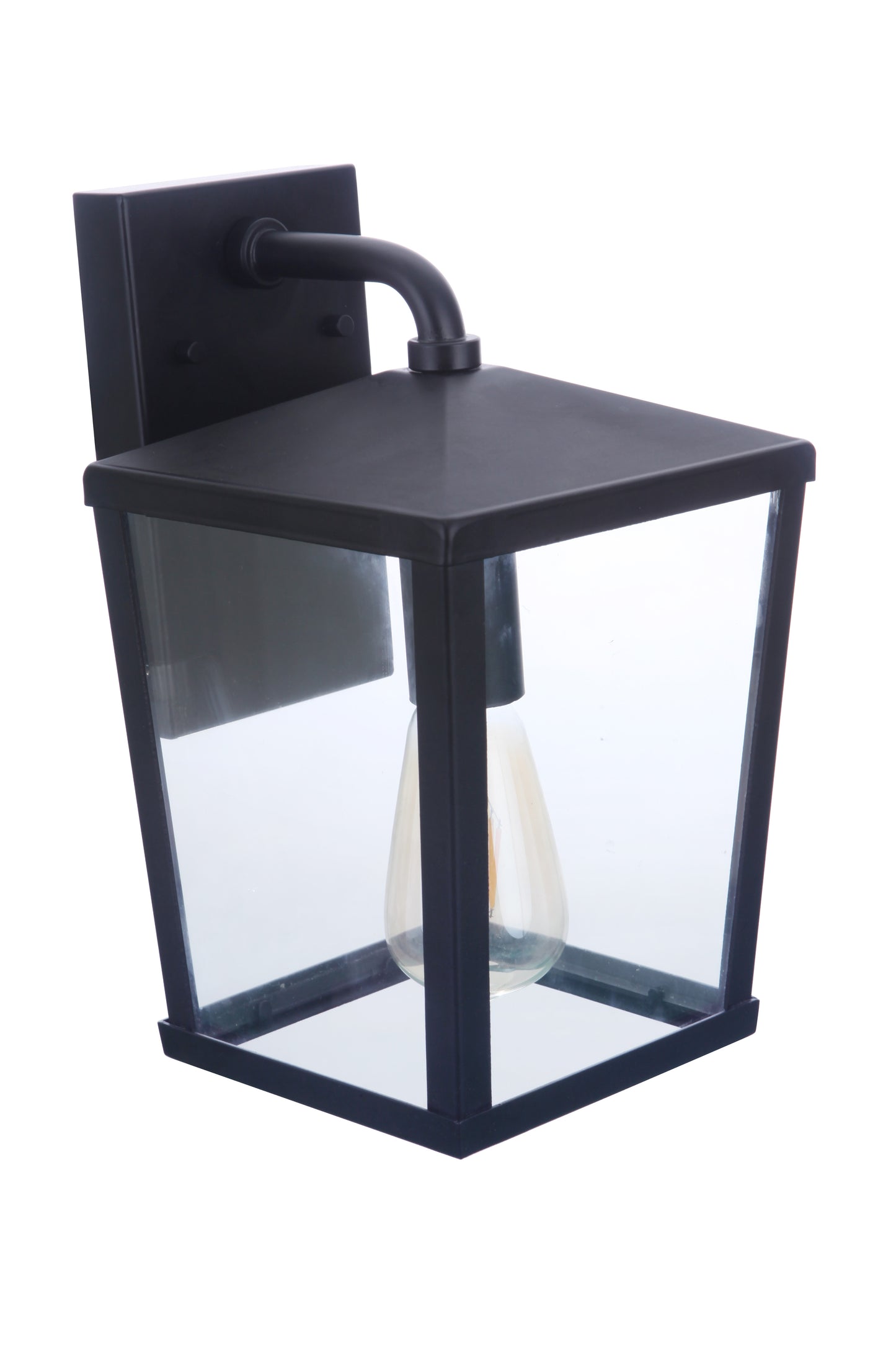 ZA4604-MN - Olsen 1 Light 12.13" High Outdoor Wall Lantern - Midnight
