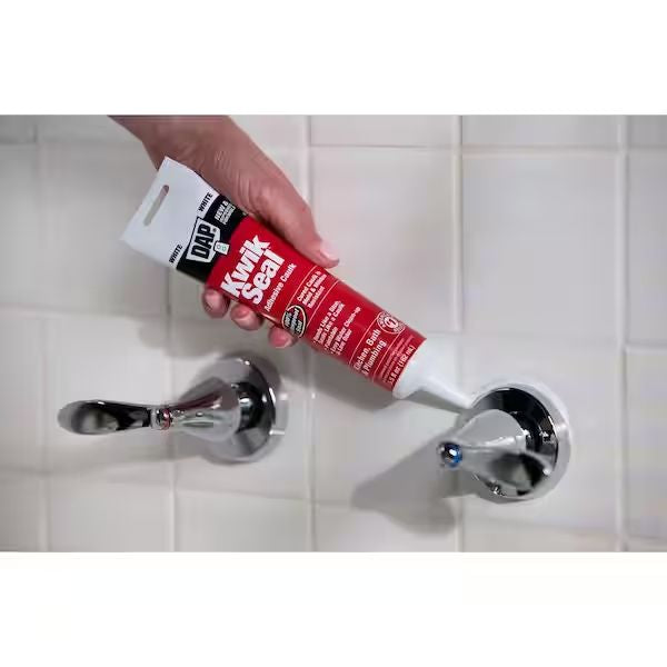 18013 - Almond Kwik Seal Kitchen And Bath Adhesive Caulk - 5.5 oz