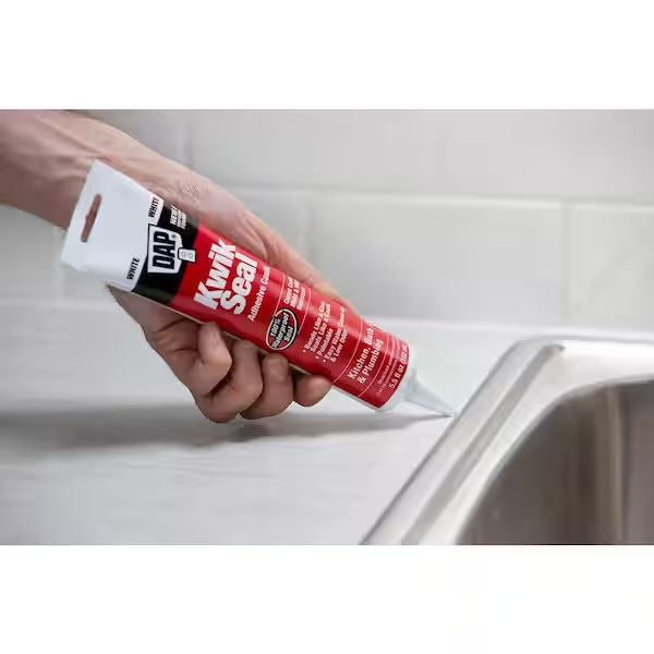 18013 - Almond Kwik Seal Kitchen And Bath Adhesive Caulk - 5.5 oz