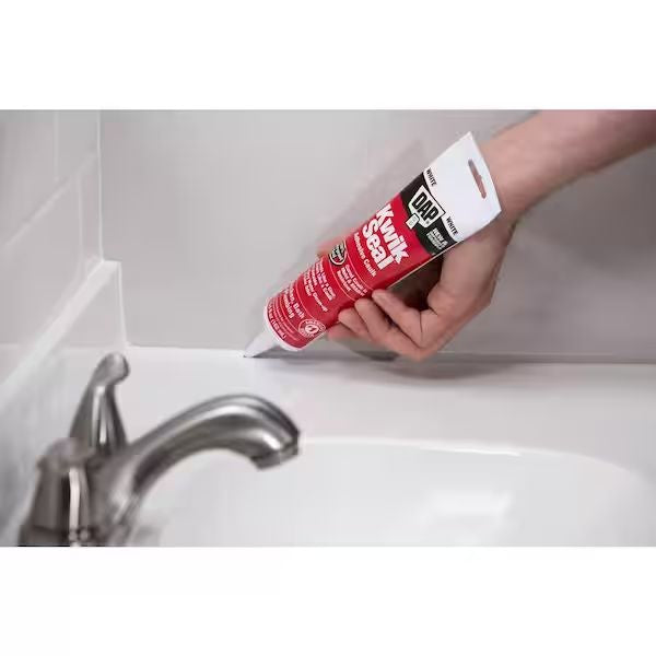 18013 - Almond Kwik Seal Kitchen And Bath Adhesive Caulk - 5.5 oz