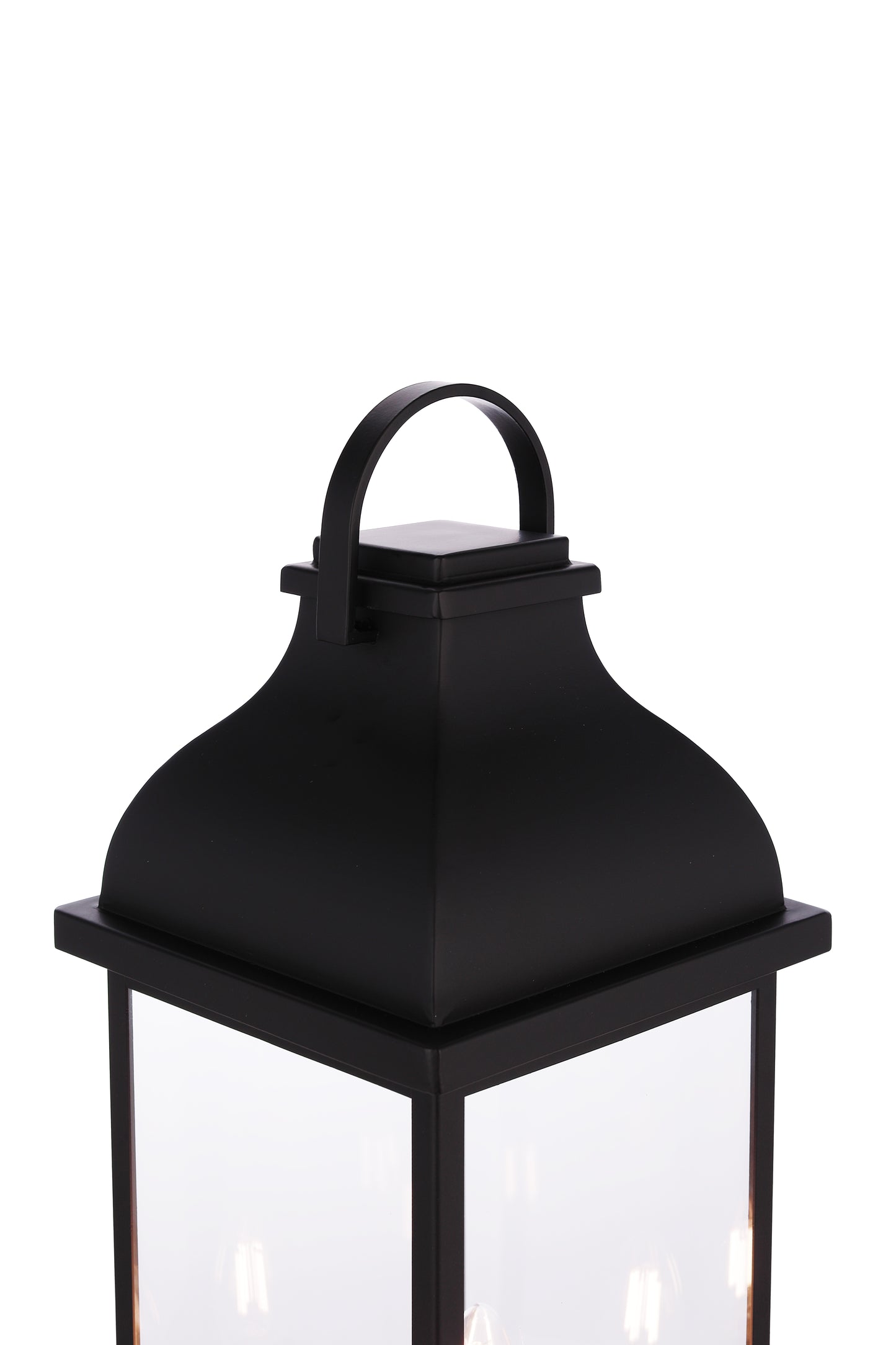 ZA7225-MN - Bent Tree 3 Light 26" High Outdoor Post - Midnight