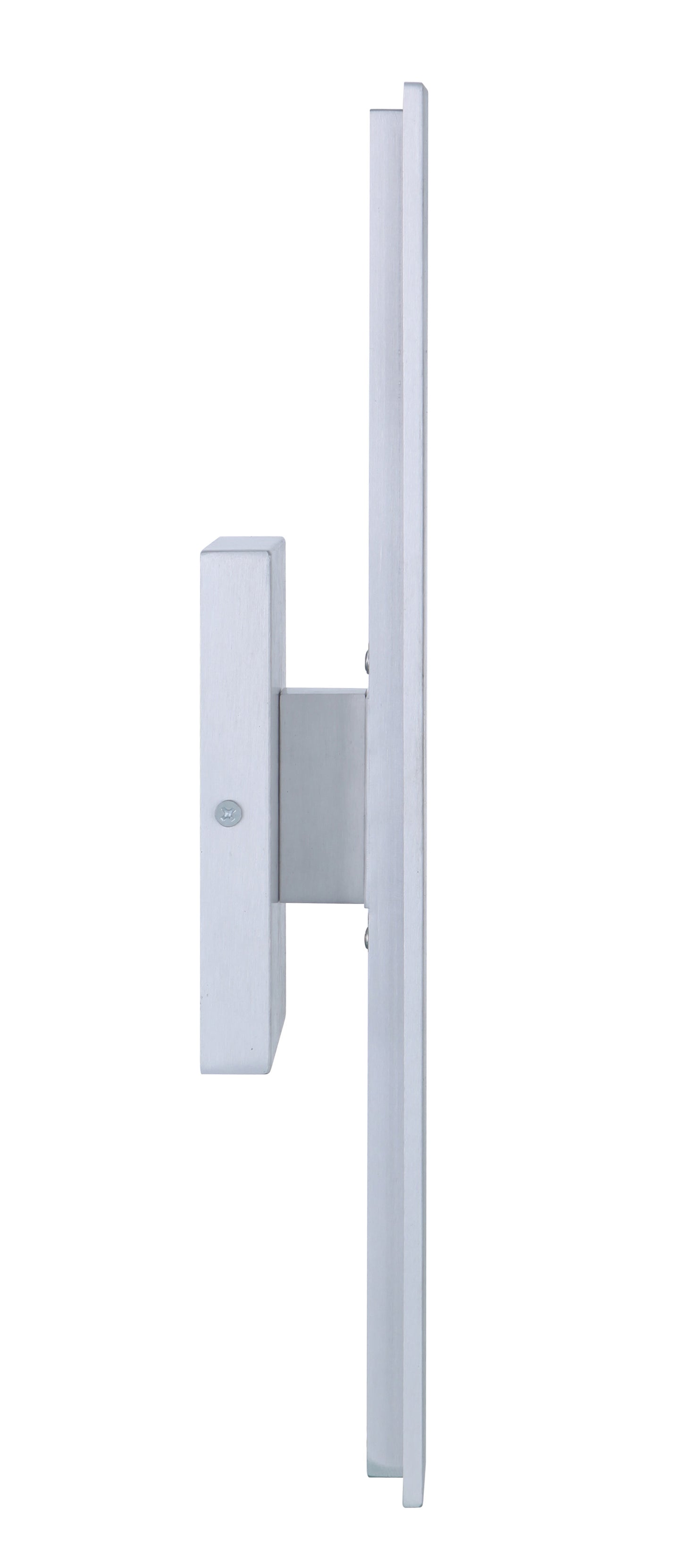 ZA2600-BAO-LED - Rens 1 Light 16" High Outdoor Wall Lantern - Brushed Aluminum