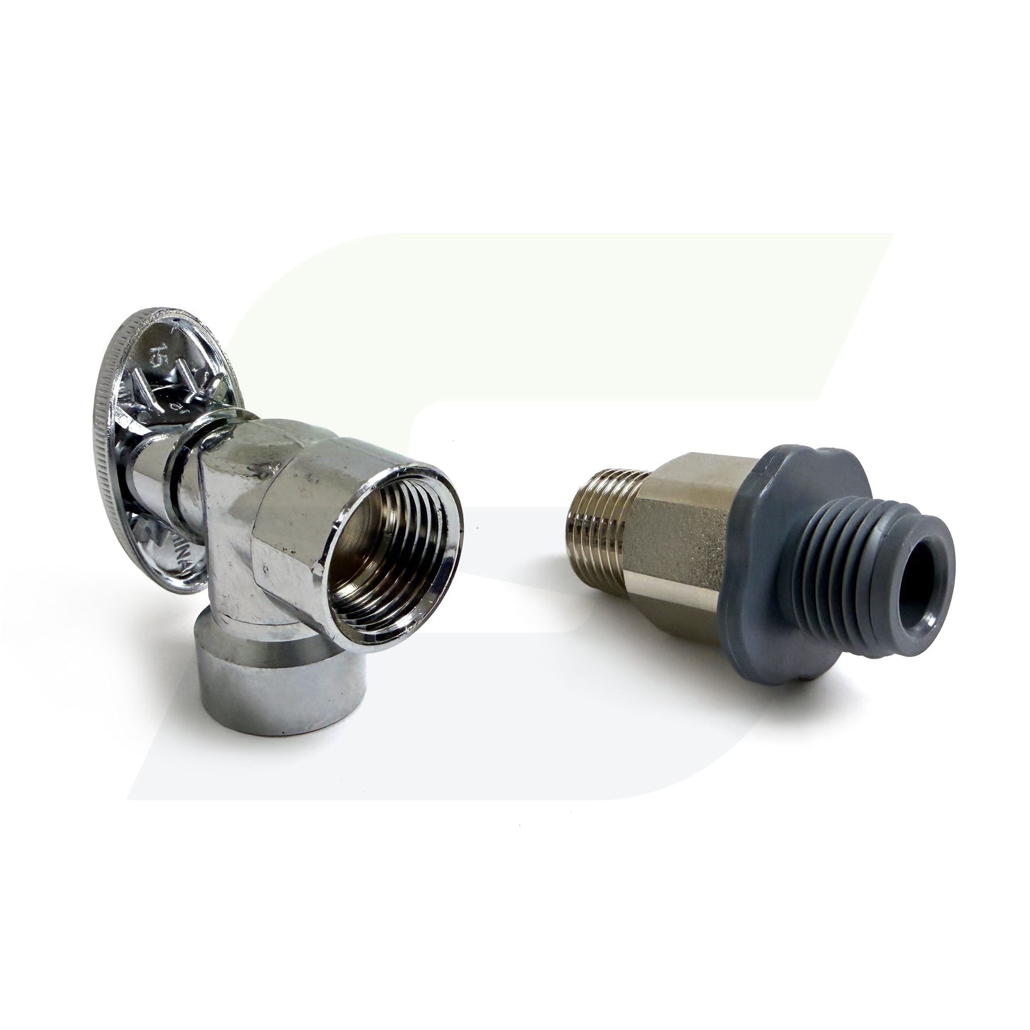THU807 - 1/2" Angle Shutoff Valve Washlet Connection Kit