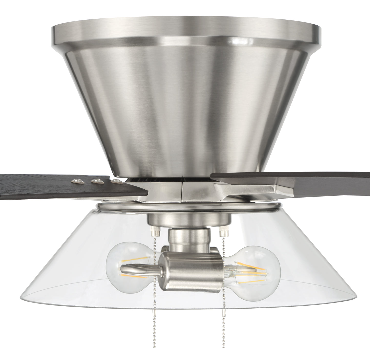 IST52BNK5 - Insight 52" 5 Blade Ceiling Fan with Light Kit - Brushed Nickel