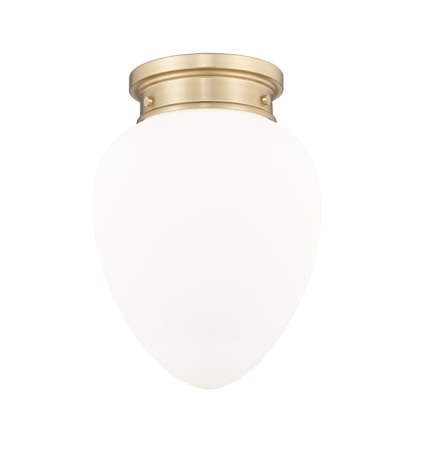 1945F9-MGLD - Gideon 1 Light Flush 10" Mount - Modern Gold
