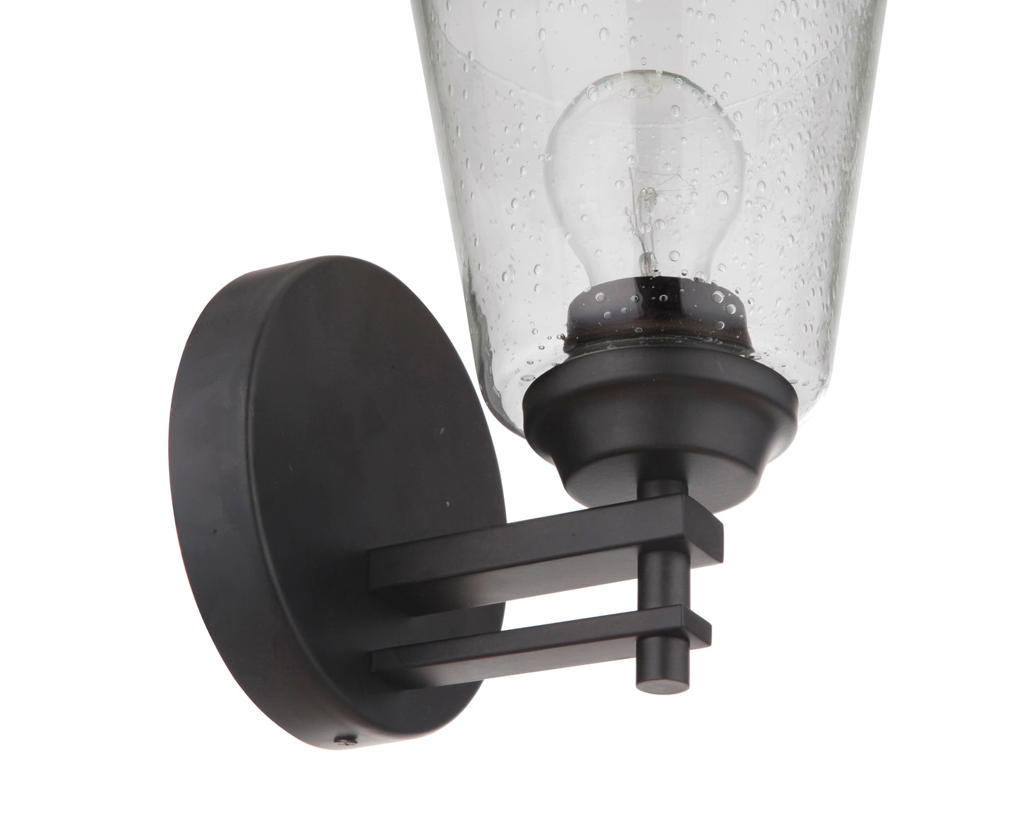 19606FB1 - Drake 1 Light 8.5" High Wall Sconce - Flat Black