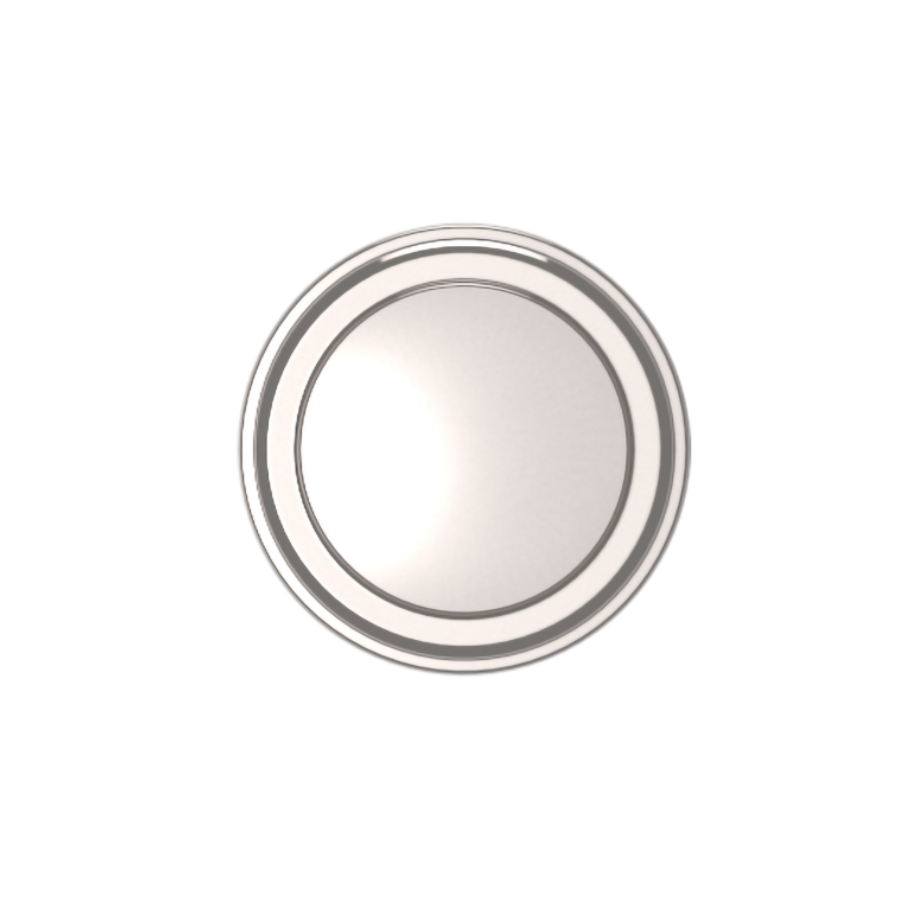 4454055 - 1" - Severin Fayerman C Knob - Polished Nickel