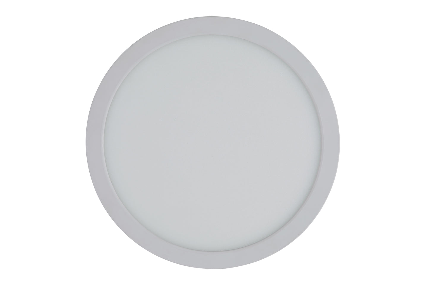 X9409-W-LED-5CCT - Slim Line II 1 Light 9" Wide Flush Mount - White