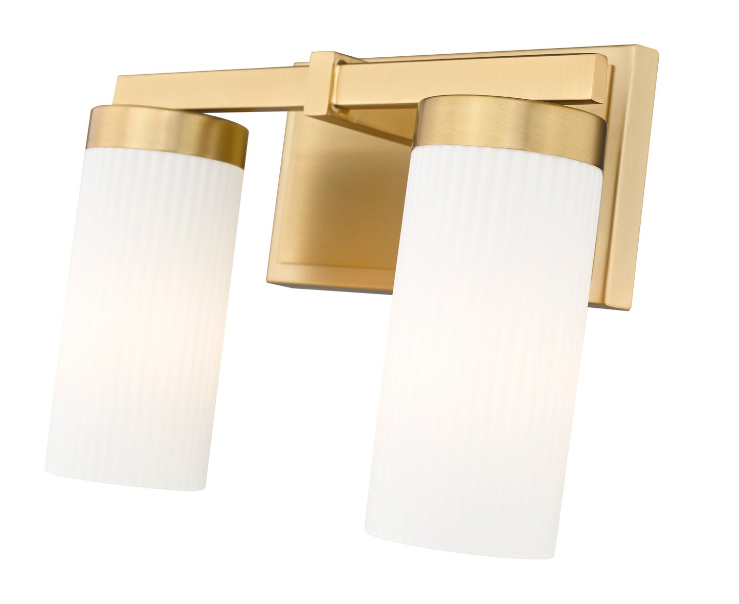 3044-2V-MGLD - Danica 2 Light 12" Vanity - Modern Gold