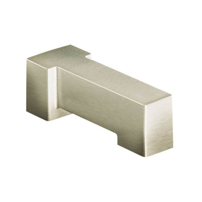 S3898BN - 90 Degree 7-1/4" Tub Spout - Brushed Nickel