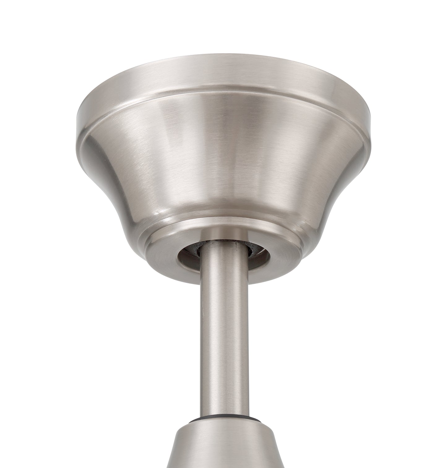 ECF211BNK5-DWWLN - EOS 2 Light Frosted White Bowl 52" Ceiling Fan 52" 5 Blade Ceiling Fan with Light Kit - Brushed Nickel