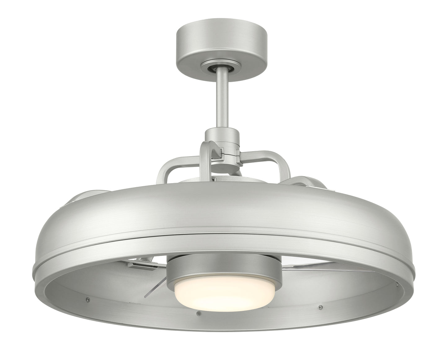 TYL24PN3 - Taylor Indoor/Outdoor 20" 3 Blade Indoor Outdoor Ceiling Fan with Light Kit - Painted Nickel
