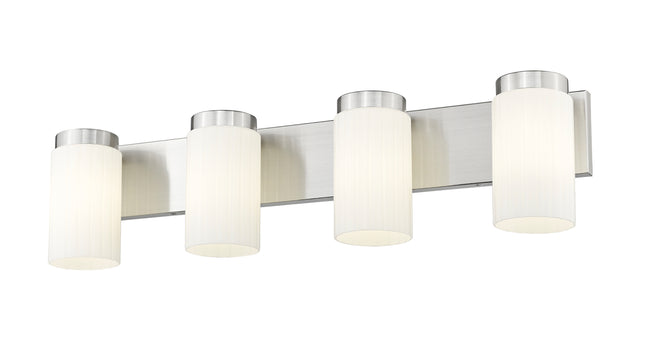 746-4V-BN - Burk 4 Light 30" Vanity - Brushed Nickel