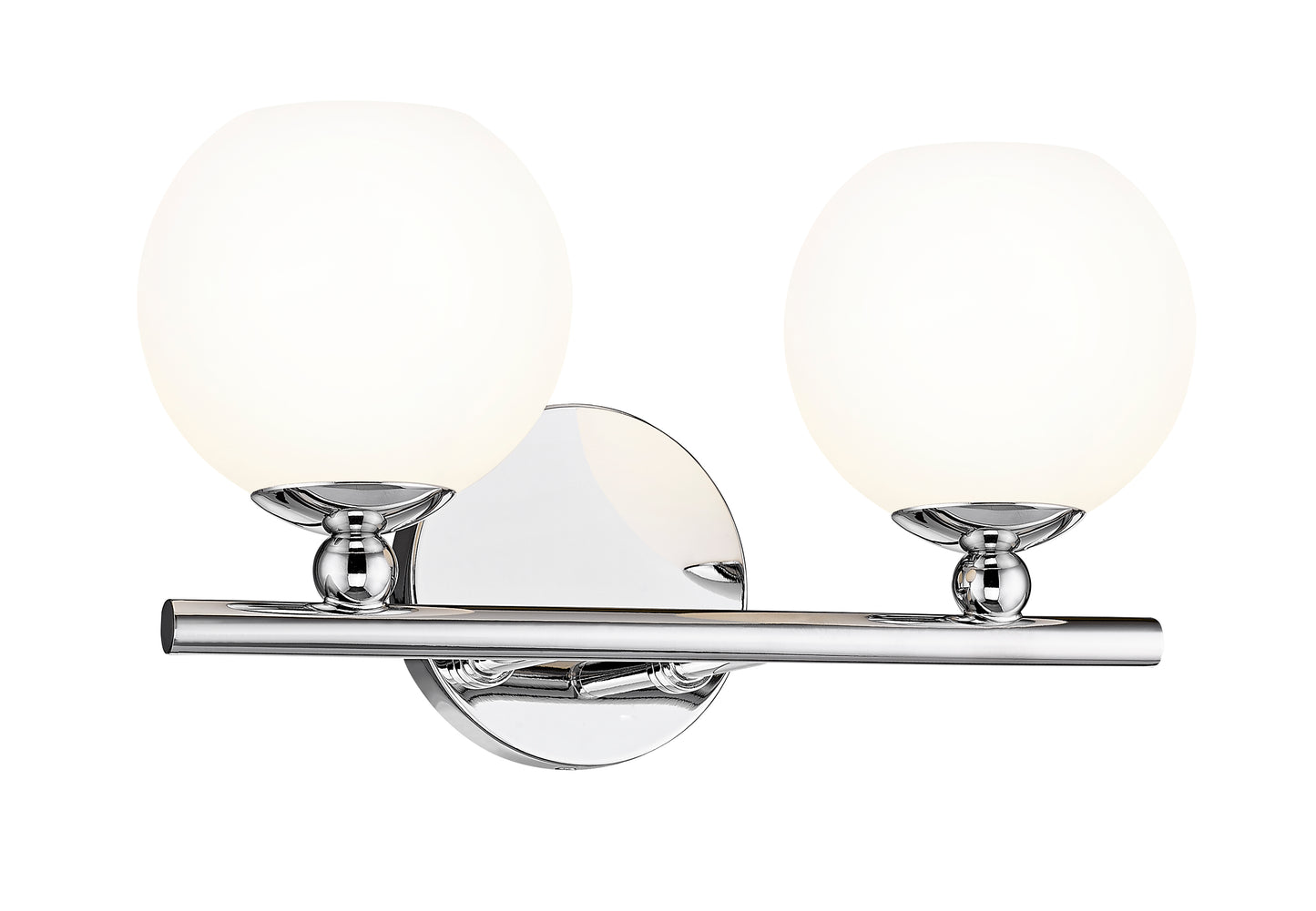 1100-2V-CH - Neoma 2 Light 14" Vanity - Chrome