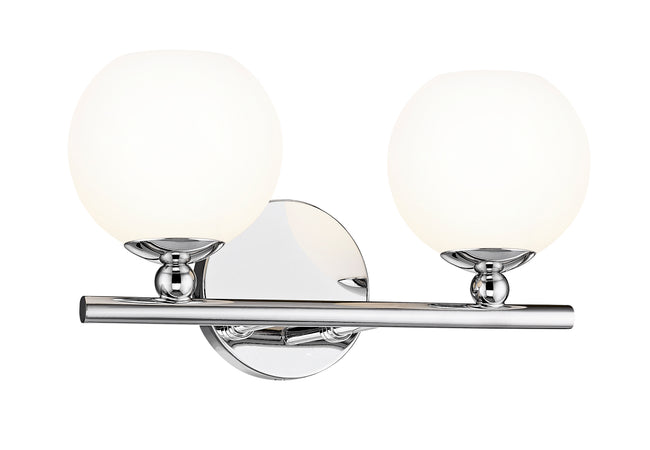 1100-2V-CH - Neoma 2 Light 14" Vanity - Chrome
