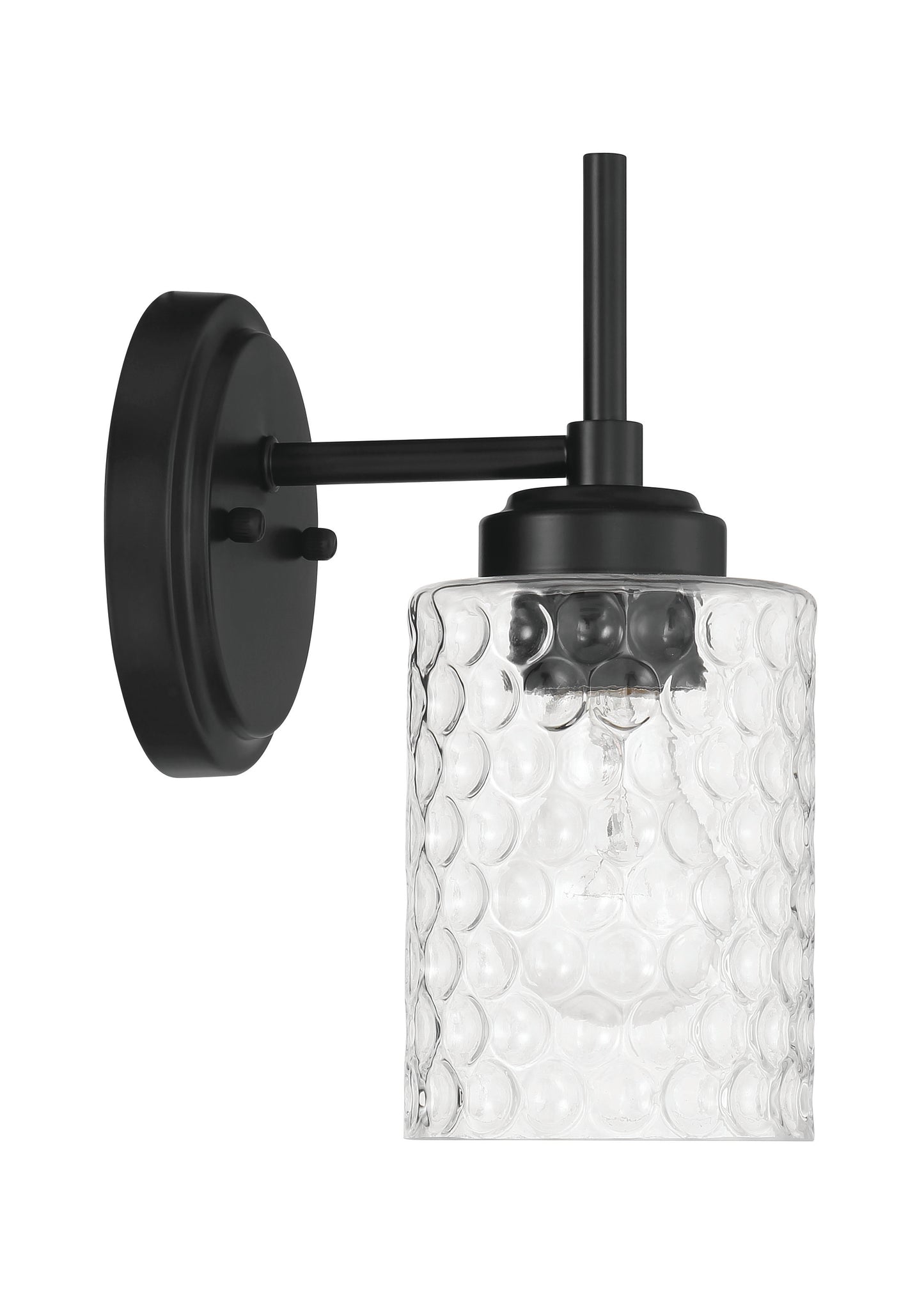60501-FB - Claire 1 Light 10" High Wall Sconce - Flat Black