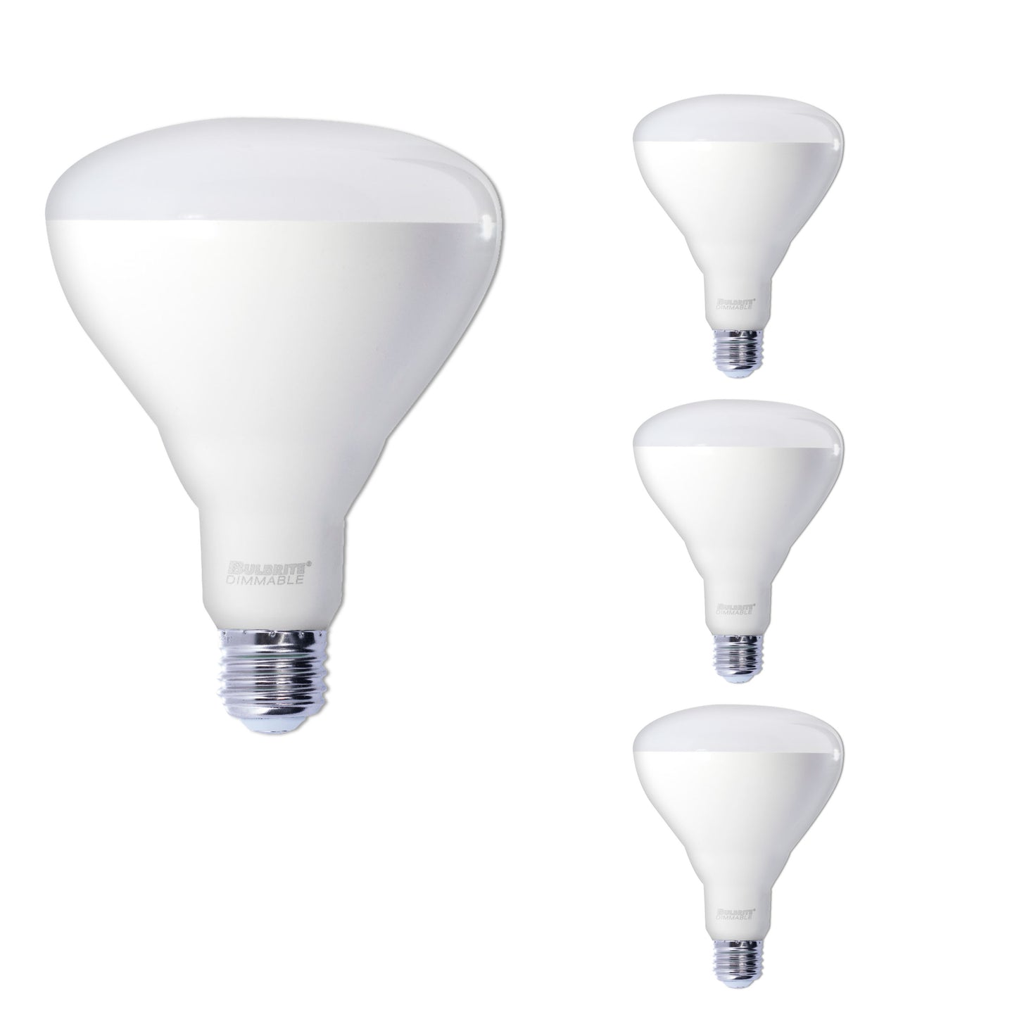 772877 - Dimmable Frost BR40 LED Light Bulb - 15 Watt - 3000K - 4 Pack