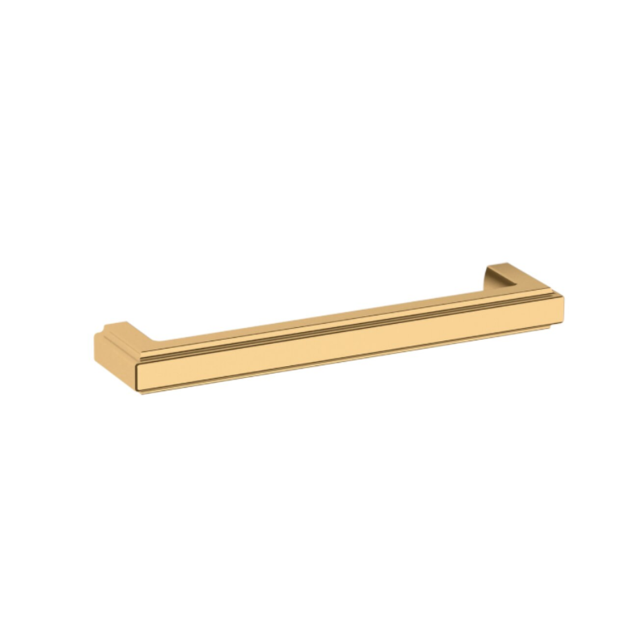 4427031 - 6" Centers - Raised Pull - Unlacquered Brass