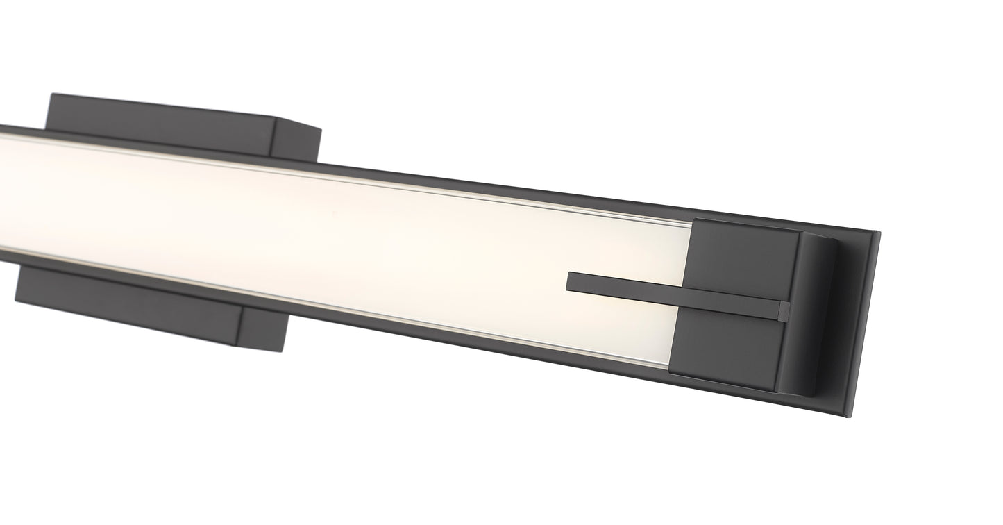 4100-33W-MB-LED - Chase 1 Light 33" Vanity - Matte Black