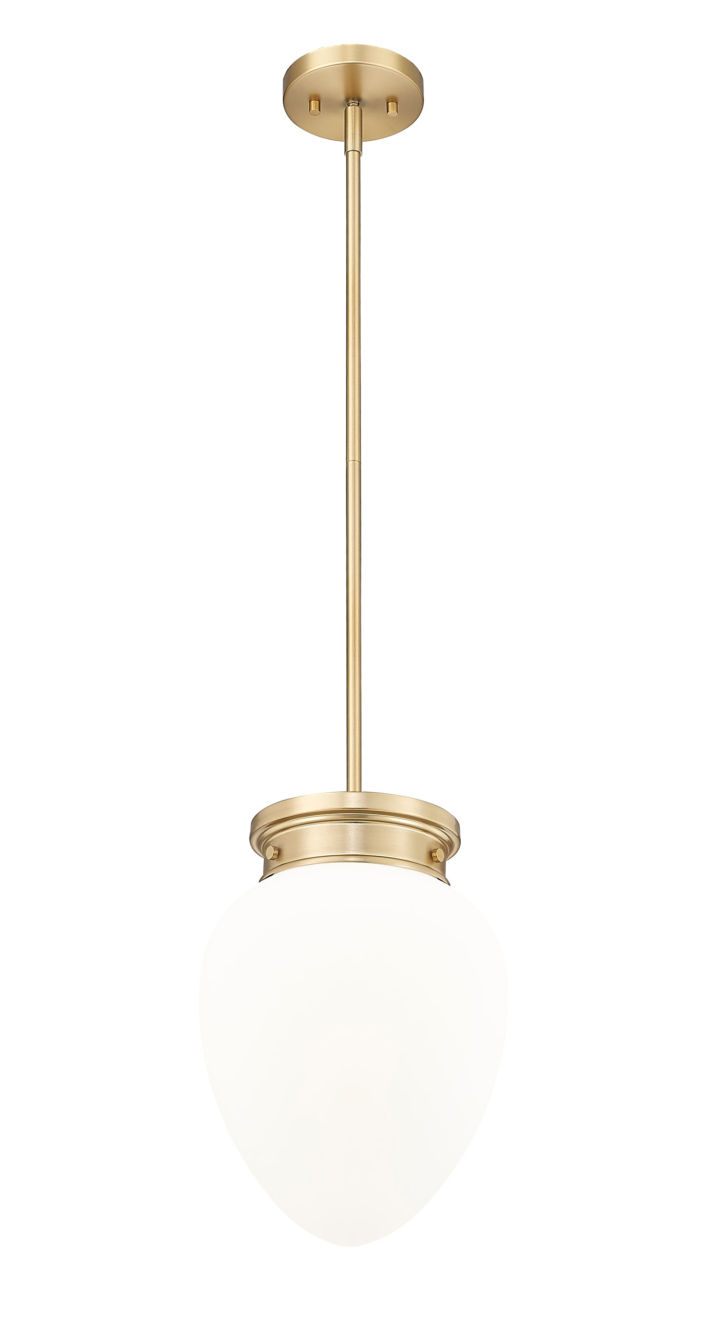 1945P9-MGLD - Gideon 1 Light 10" Pendant - Modern Gold