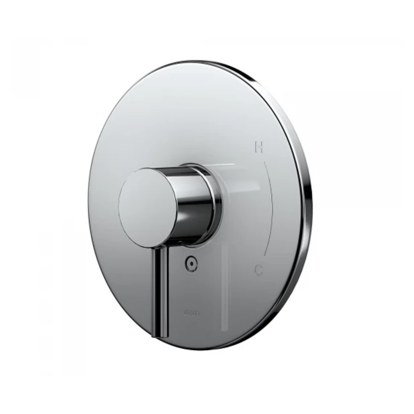 TBV01801U#CP - Round Pressure Balance Valve Shower Trim - Chrome