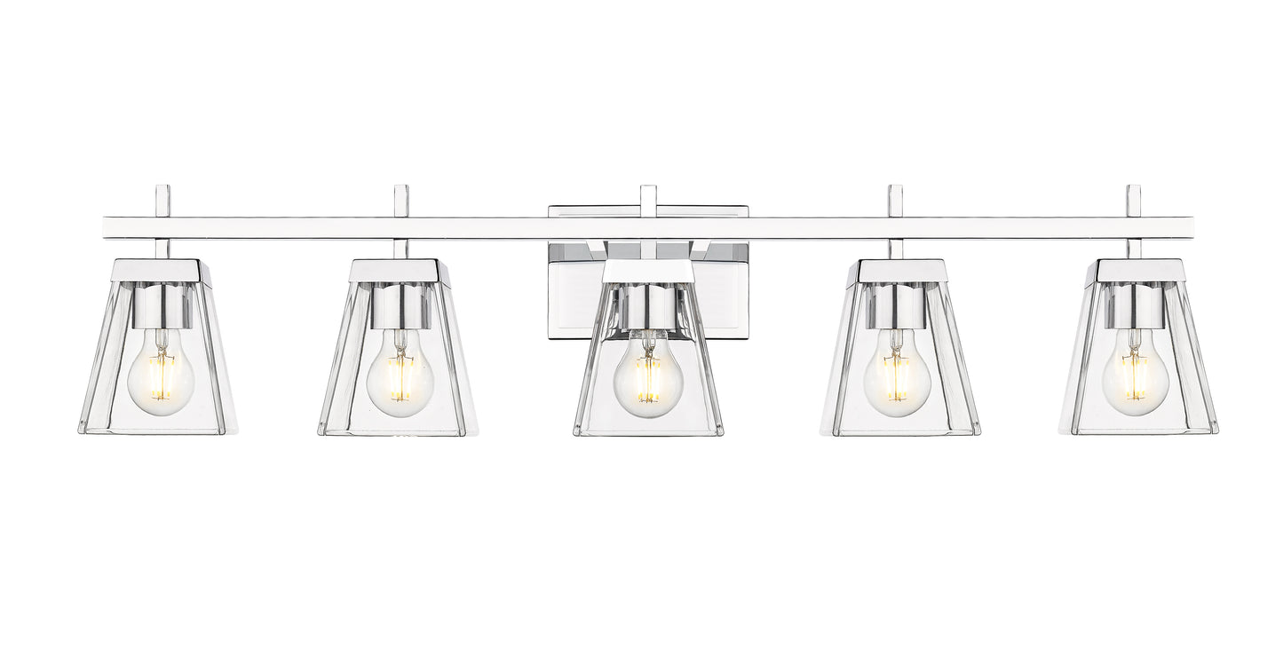 819-5V-CH - Lauren 5 Light 39" Vanity - Chrome