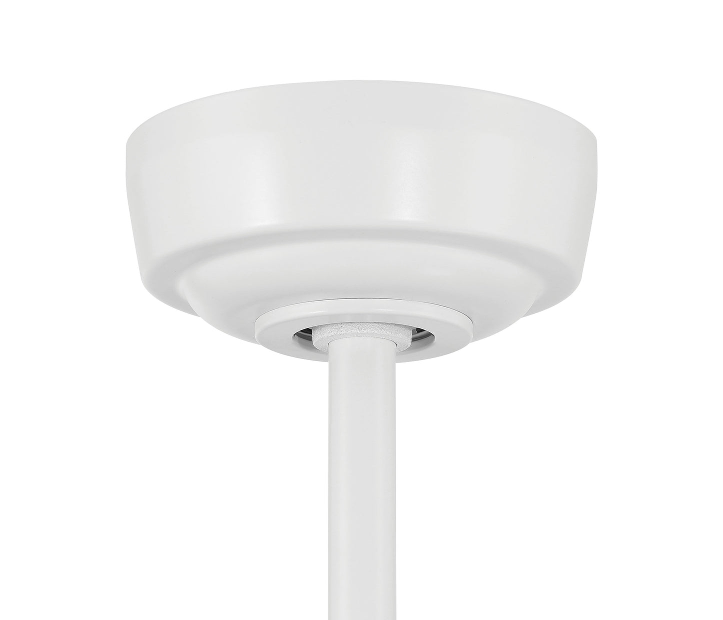 RSH65W8 - Rush 65 65" 8 Blade Indoor Outdoor Ceiling Fan with Light Kit - White