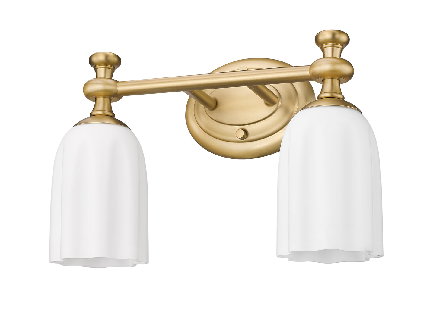1102-2V-MGLD - Orion 2 Light 14" Vanity - Modern Gold