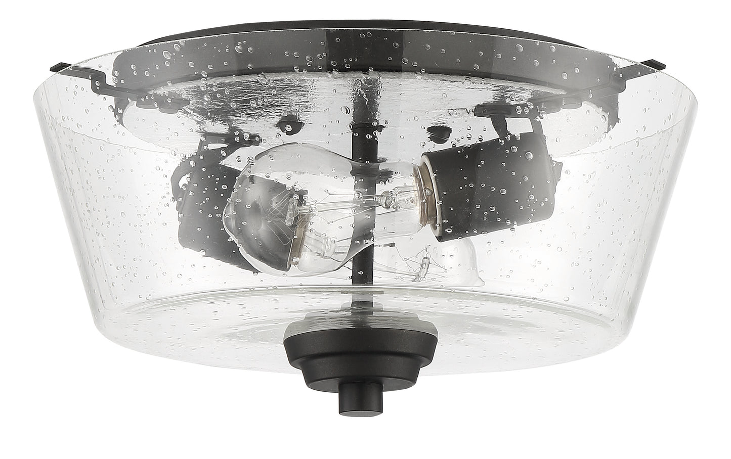 41982-ESP-CS - Grace 2 Light 13" Wide Flush Mount - Espresso