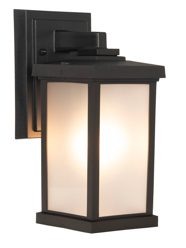 ZA2404-TB - Resilience Lanterns 1 Light 11.38" High Outdoor Wall Lantern - Textured Black