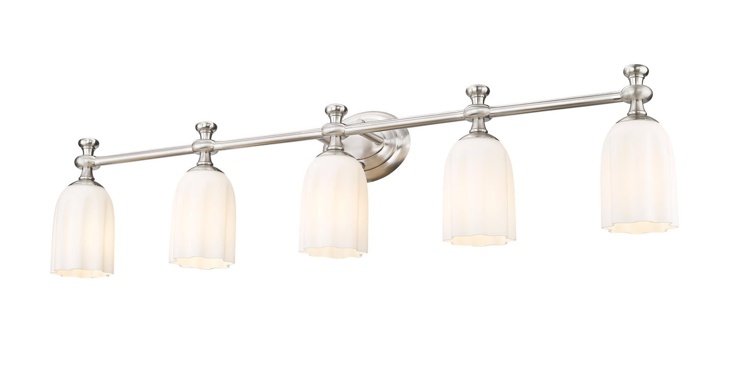 1102-5V-BN - Orion 5 Light 40" Vanity - Brushed Nickel