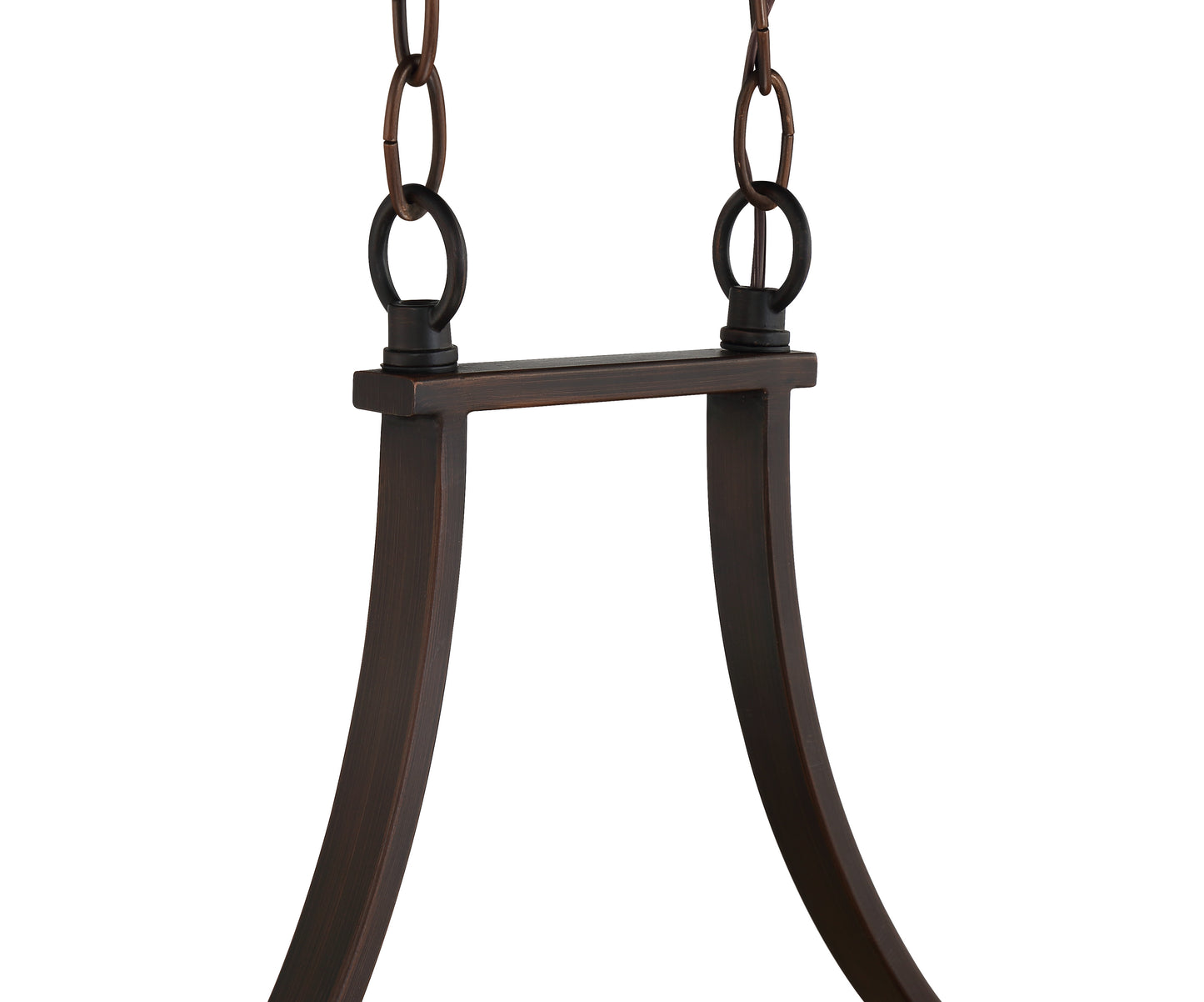 54576-ABZ - Malaya 6 Light 12.5" Wide Island Light - Aged Bronze Brushed