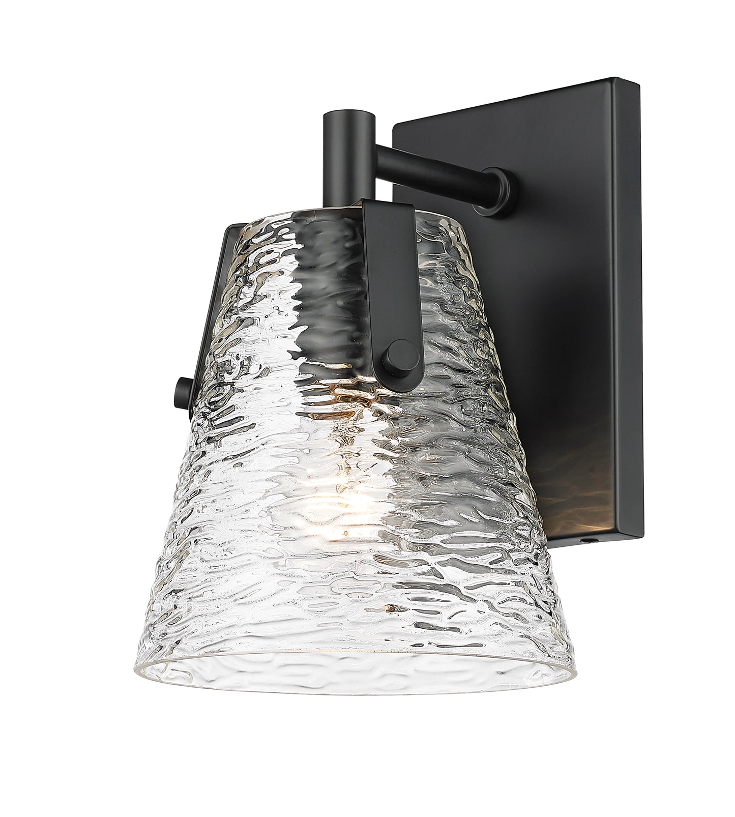 1101-1S-MB - Analia 1 Light Wall 9" Sconce - Matte Black