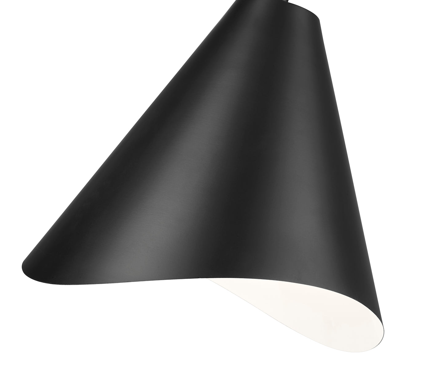 1952P12-MB - Aria 1 Light 12" Pendant - Matte Black