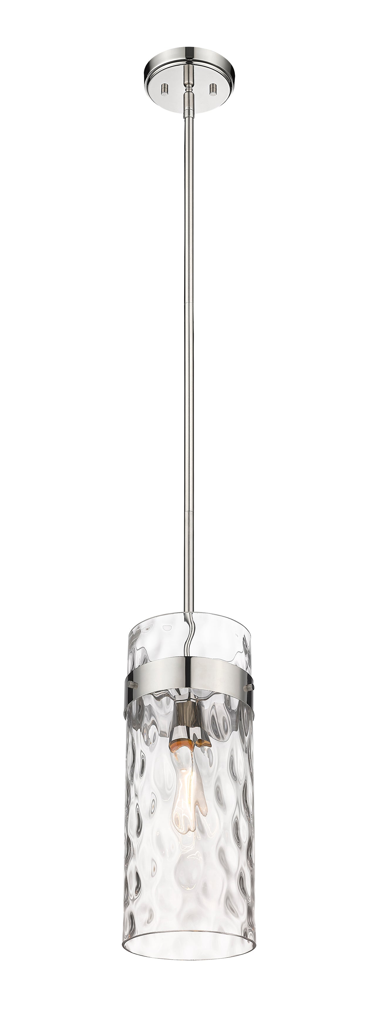 3035P6-PN - Fontaine 1 Light 6" Pendant - Polished Nickel