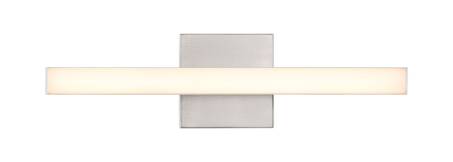 10118BNK-LED - Trim 1 Light 18" Wide LED Vanity Light - Brushed Nickel