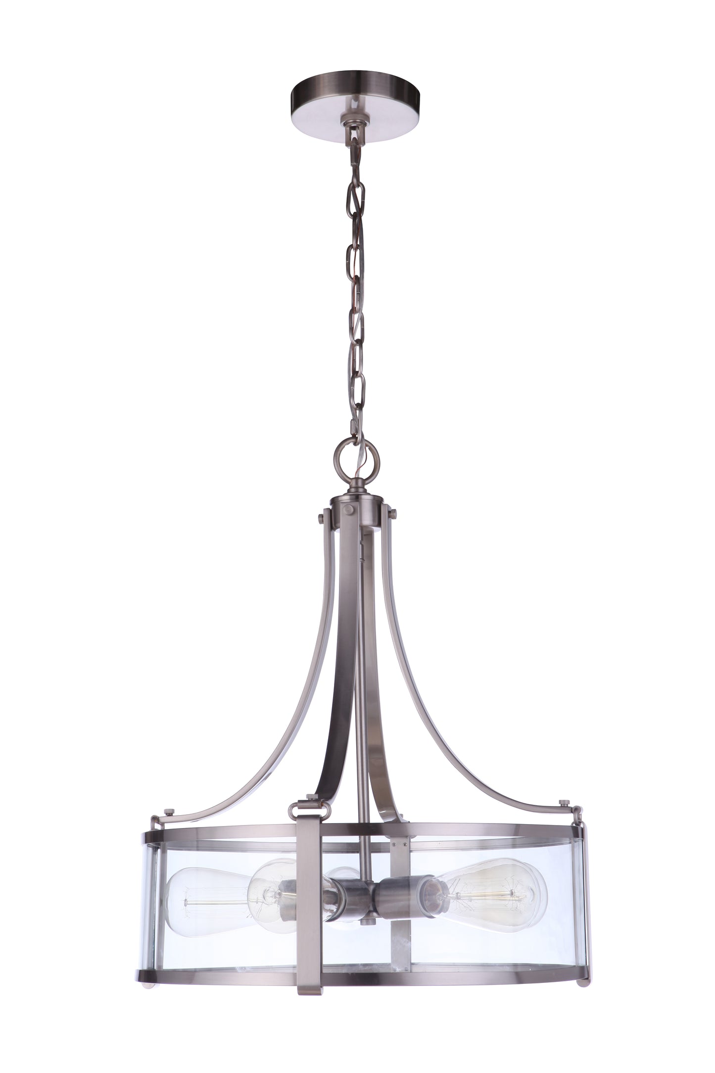 55395-BNK - Elliot 5 Light 16" Wide Pendant - Brushed Nickel