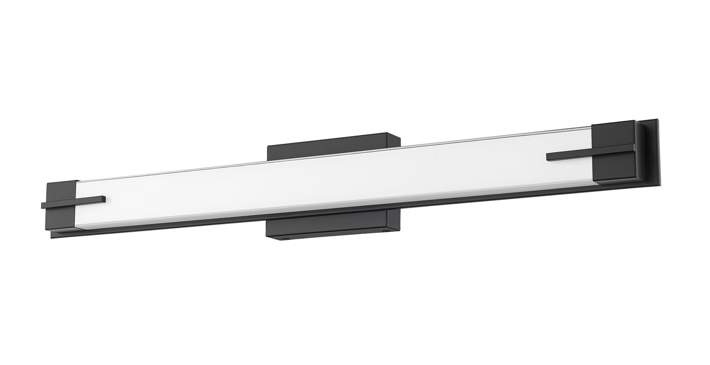 4100-33W-MB-LED - Chase 1 Light 33" Vanity - Matte Black