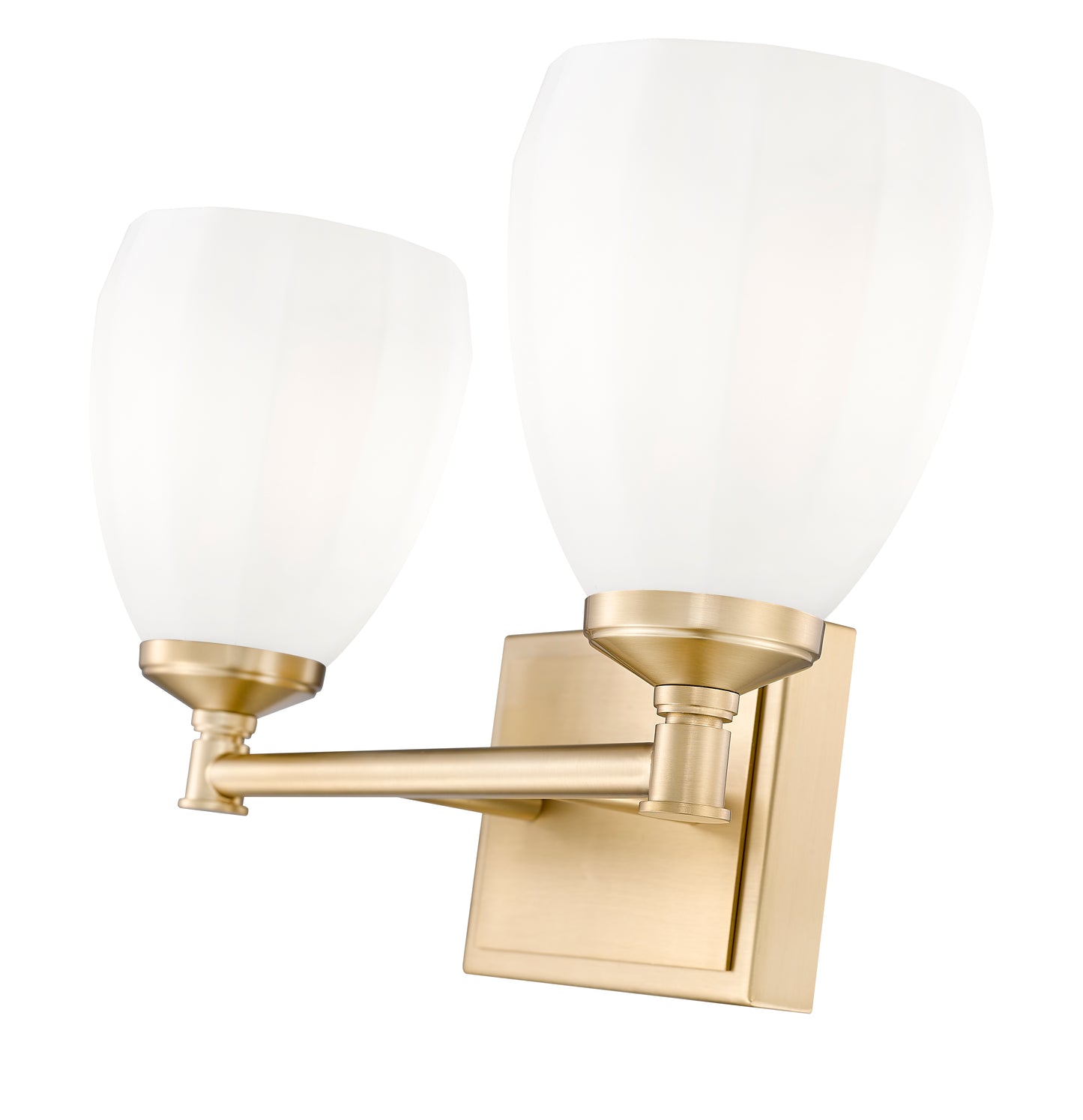7004-2V-MGLD - Oren 2 Light 16" Vanity - Modern Gold