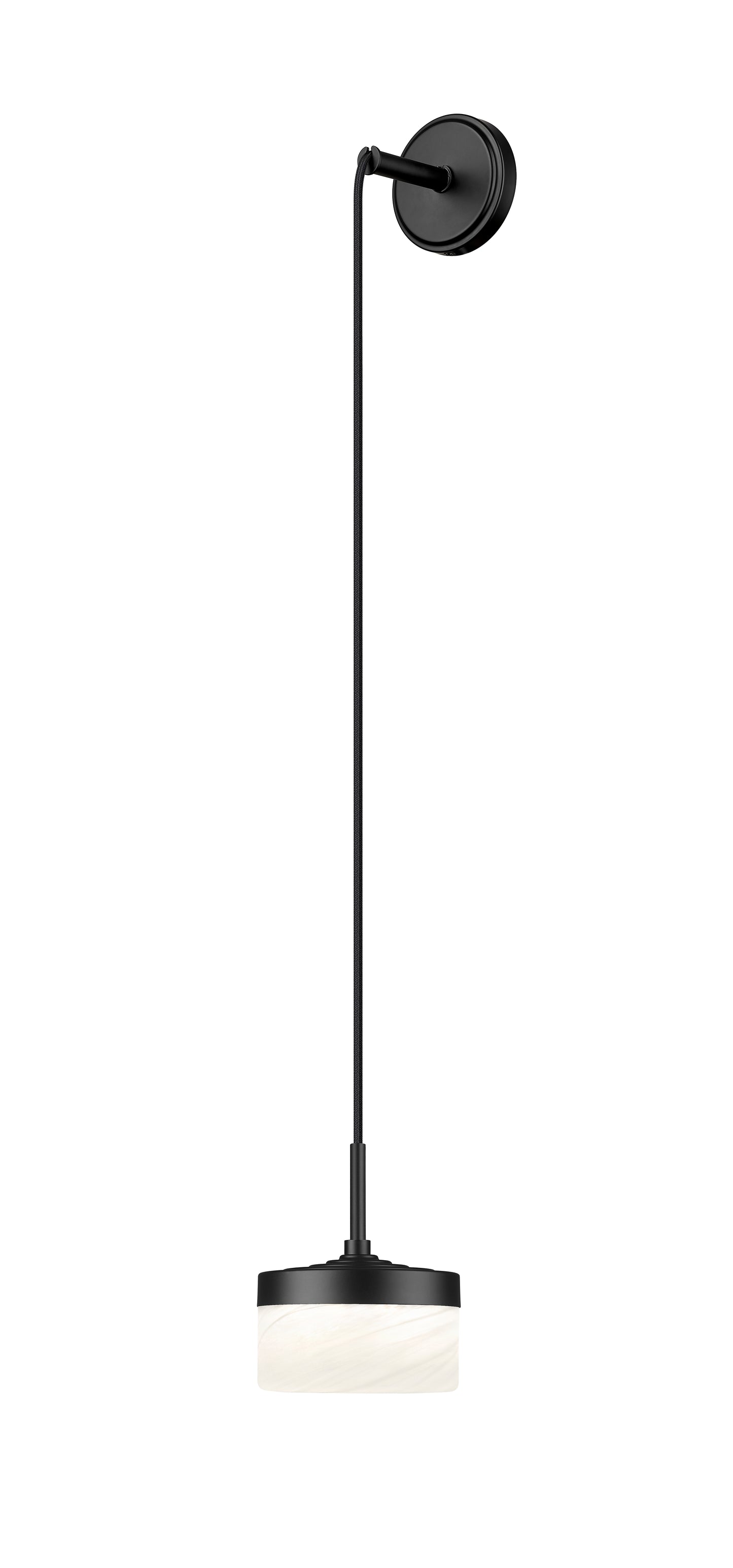 827S-MB-LED - Renaud 1 Light Wall 11" Sconce - Matte Black